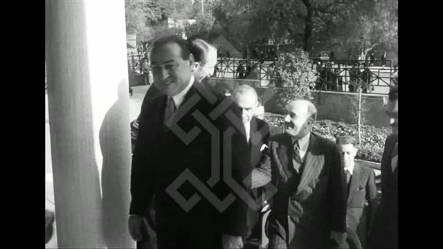 Adnan Menderes ve Fuad Köprülü'nün Yunanistan Ziyareti