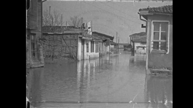 1940 Yılında Edirne'de Yaşanan Sel Felaketi