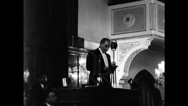 Atatürk'ün TBMM 4. Devre 4. Yıl Açış Konuşması