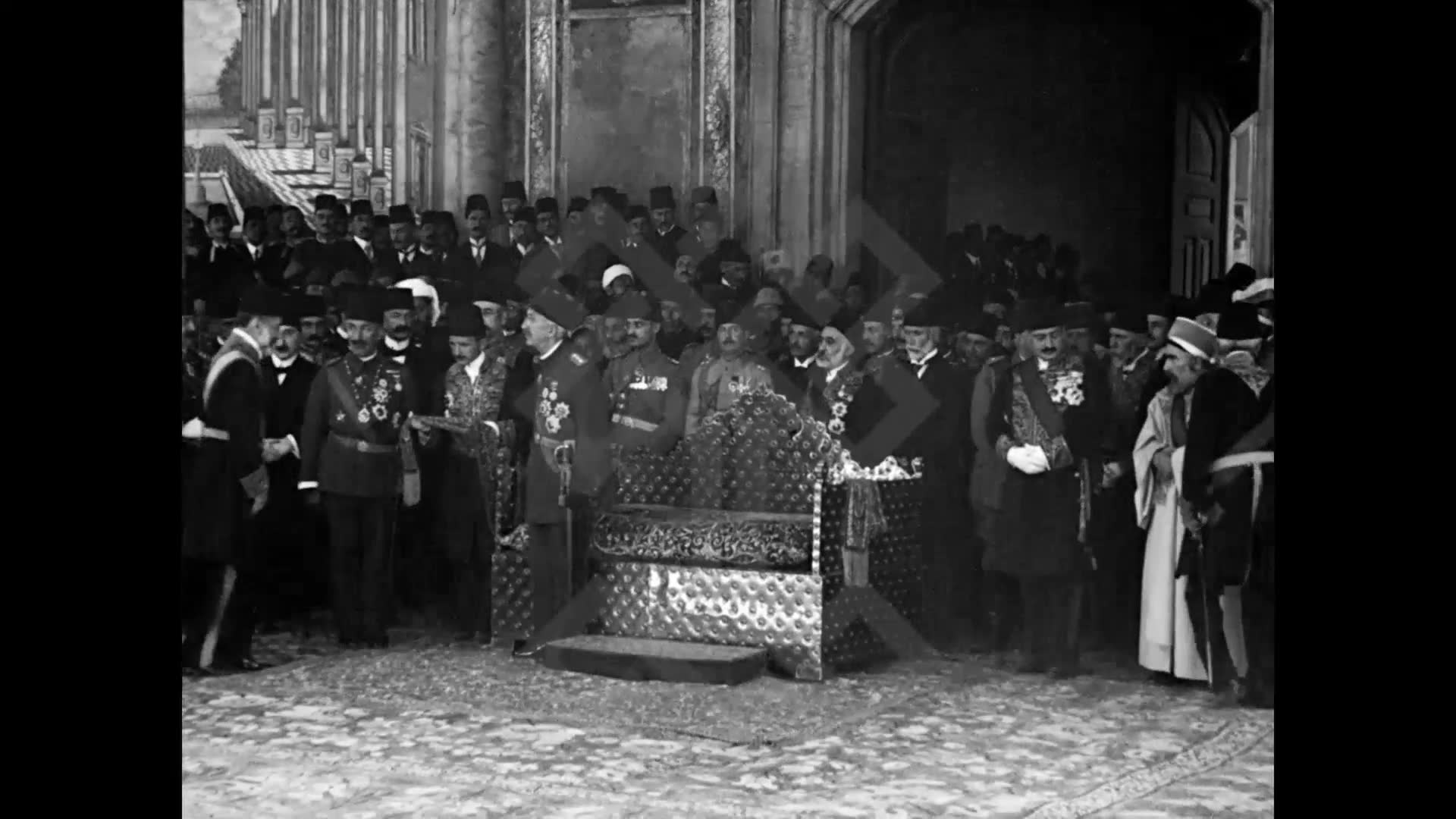 Sultan Vahdettin'in Biat Töreni