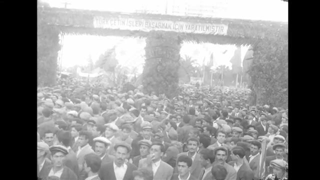 Seyhan Barajı'nın Açılış Töreni